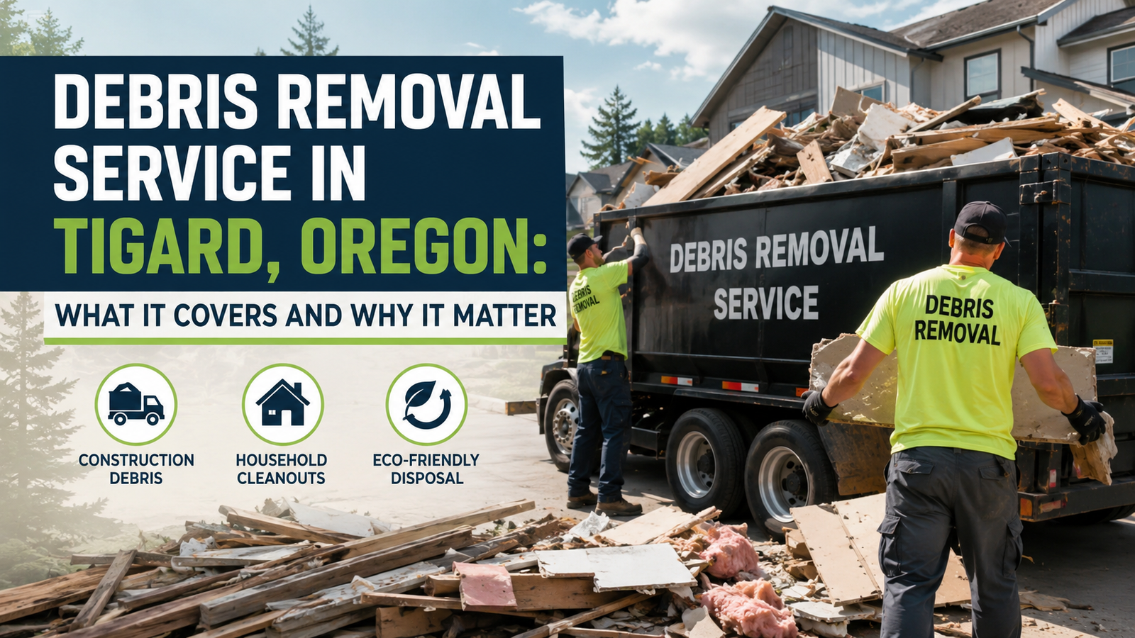 Debris Removal Service in Tigard, Oregon: What It Covers and Why It Matters
